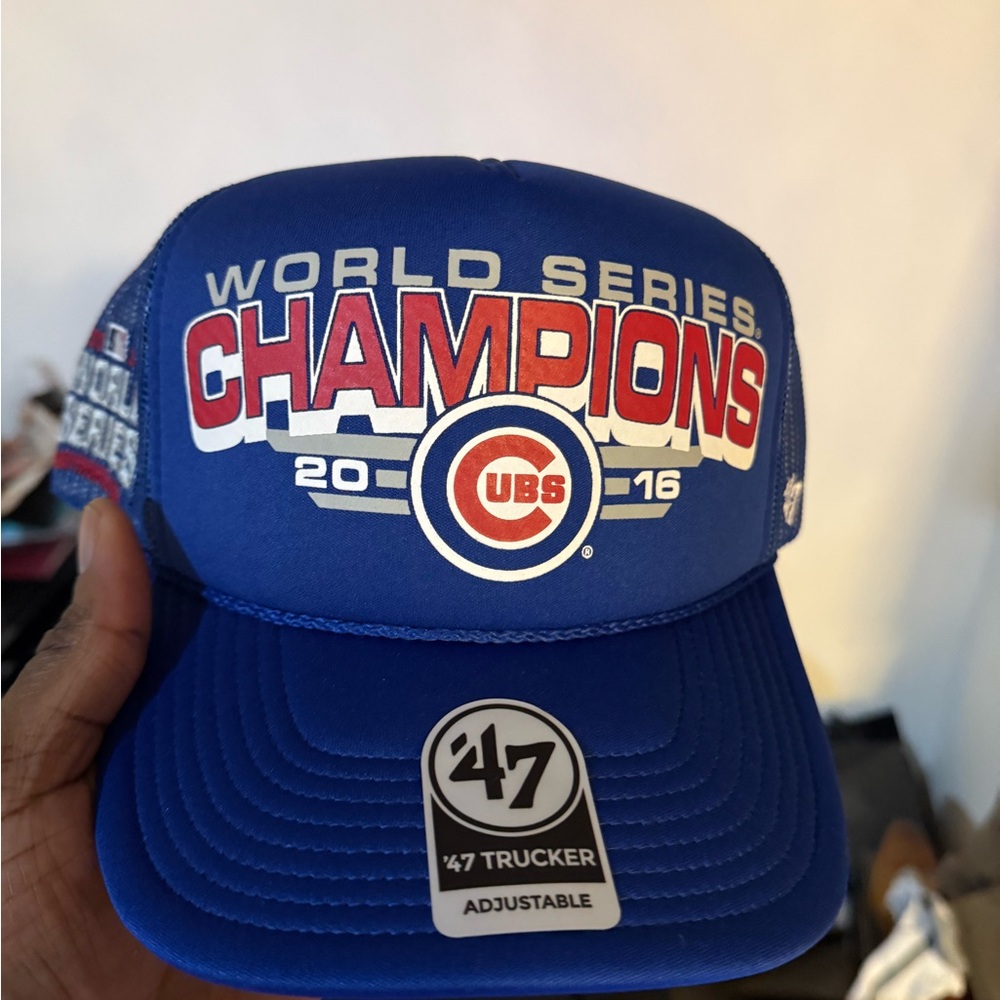 47 Blue World Series Champions Cap